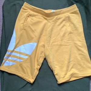 Big Boys Adidas fleece shorts